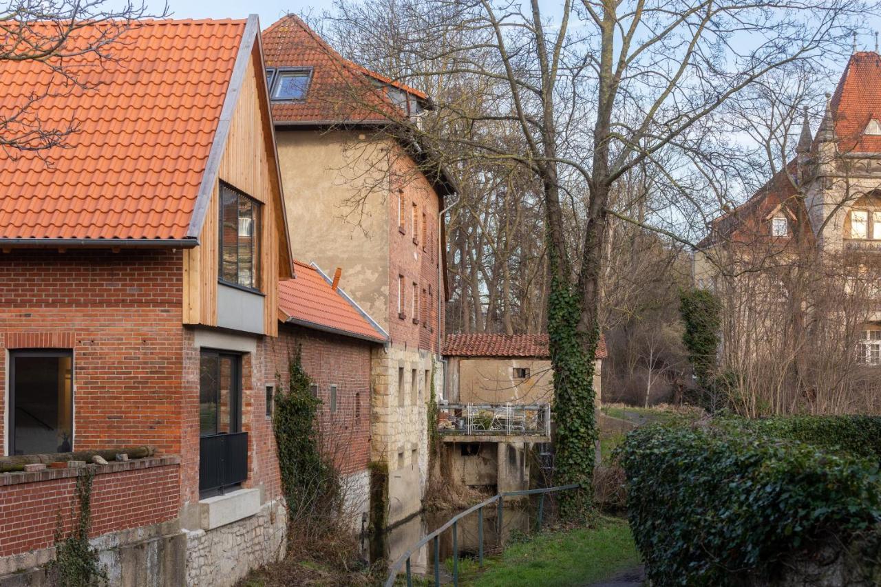 Modernes Ferien- Und Messezimmer In Idyllischer Lage 노드스템멘 외부 사진